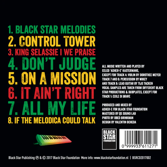Asher E | Black Star Melodies CD - Image 2