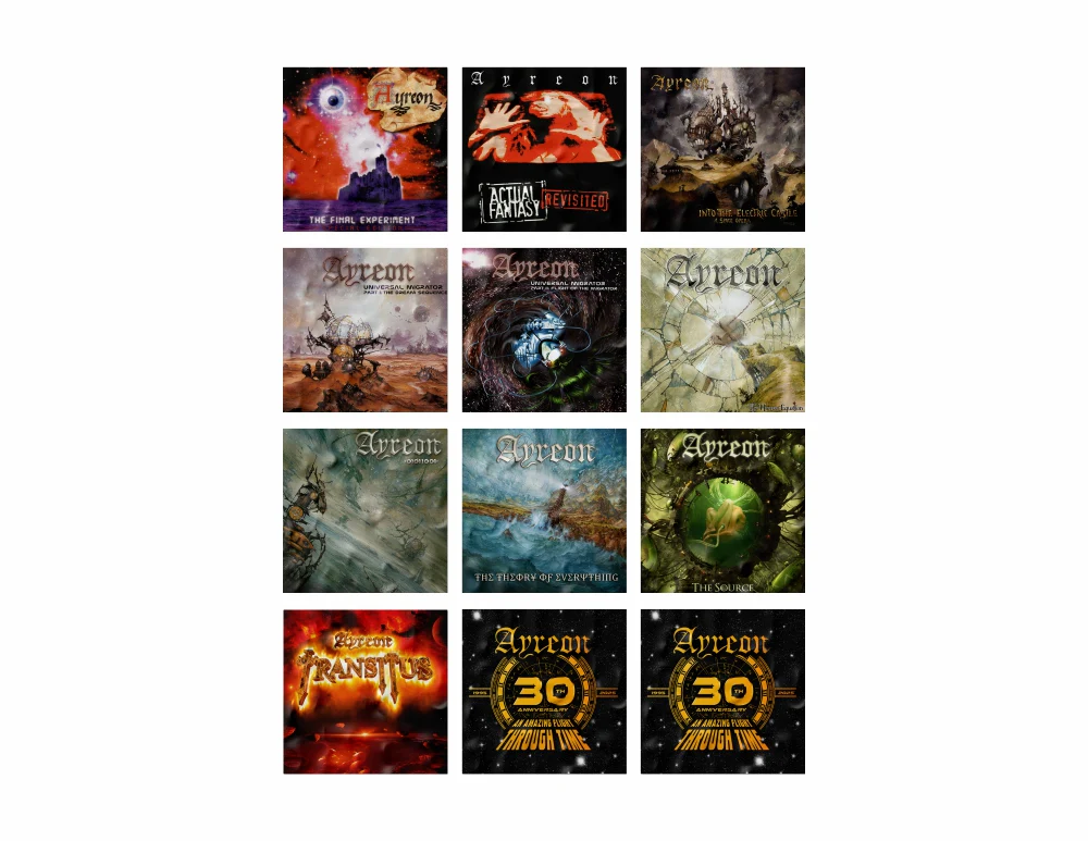 Ayreon | 30th Anniverary Stickerset - Image 2