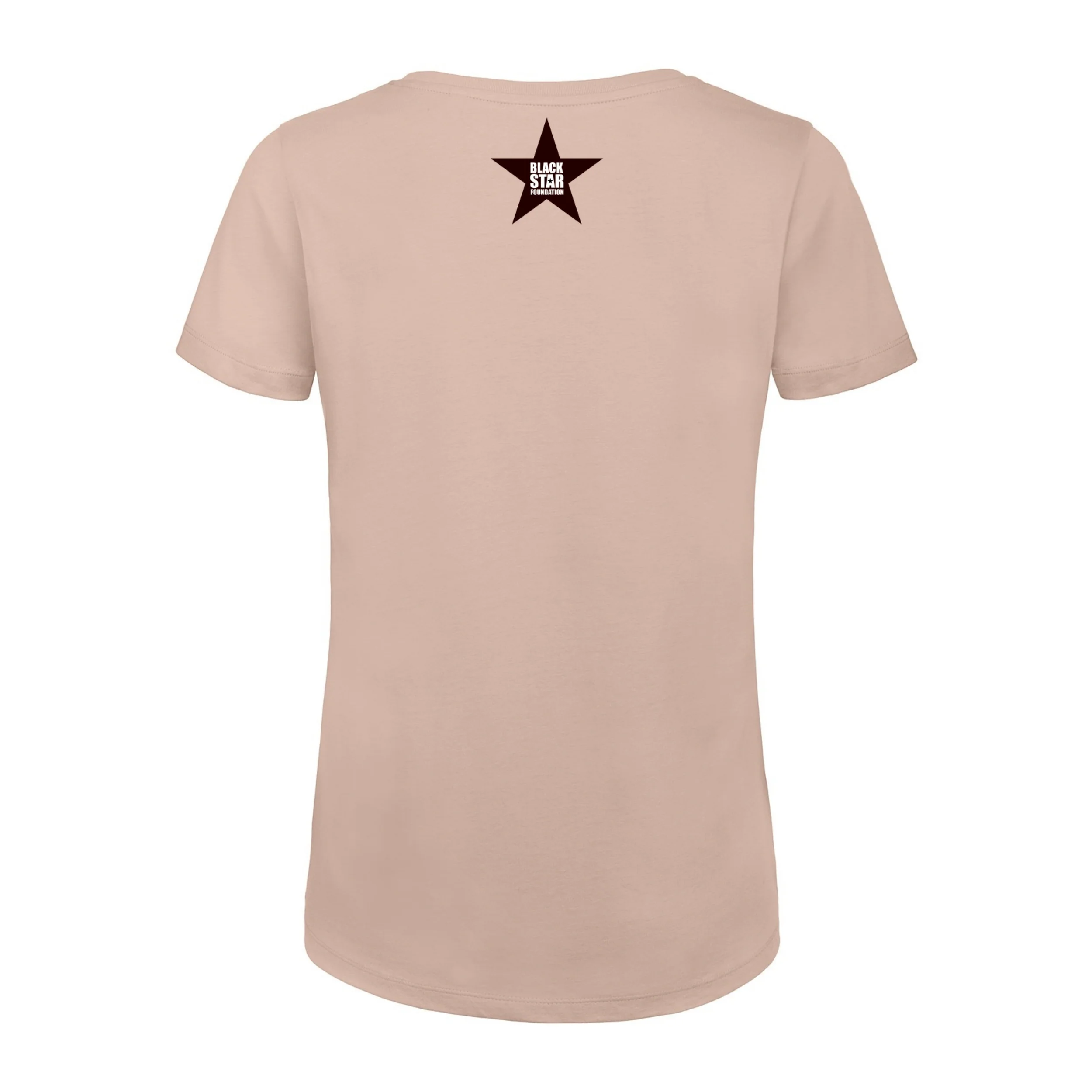 Black Star Foundation | Bad Girls T-Shirt Dames Millennial Pink - Image 2