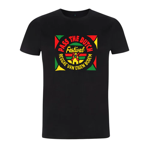 Black Star Foundation | Pass The Dutch T-Shirt Unisex Zwart