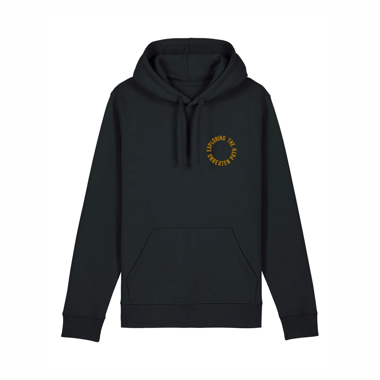 Bob Thissen | Exploring The Unbeaten Path Hoodie Radioactive Black - Image 2