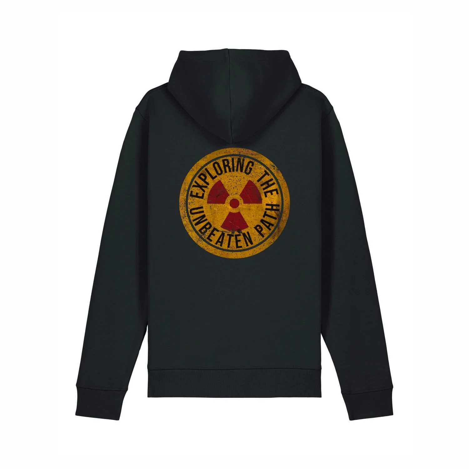 Bob Thissen | Exploring The Unbeaten Path Hoodie Radioactive Black - Image 3