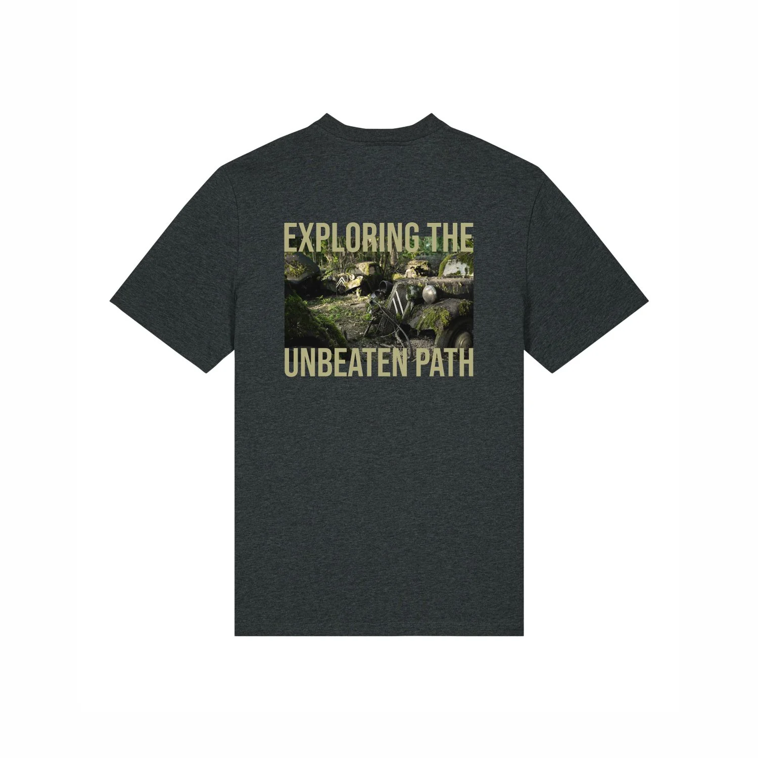 Bob Thissen | Exploring The Unbeaten Path T-shirt Car Graveyard - Image 3