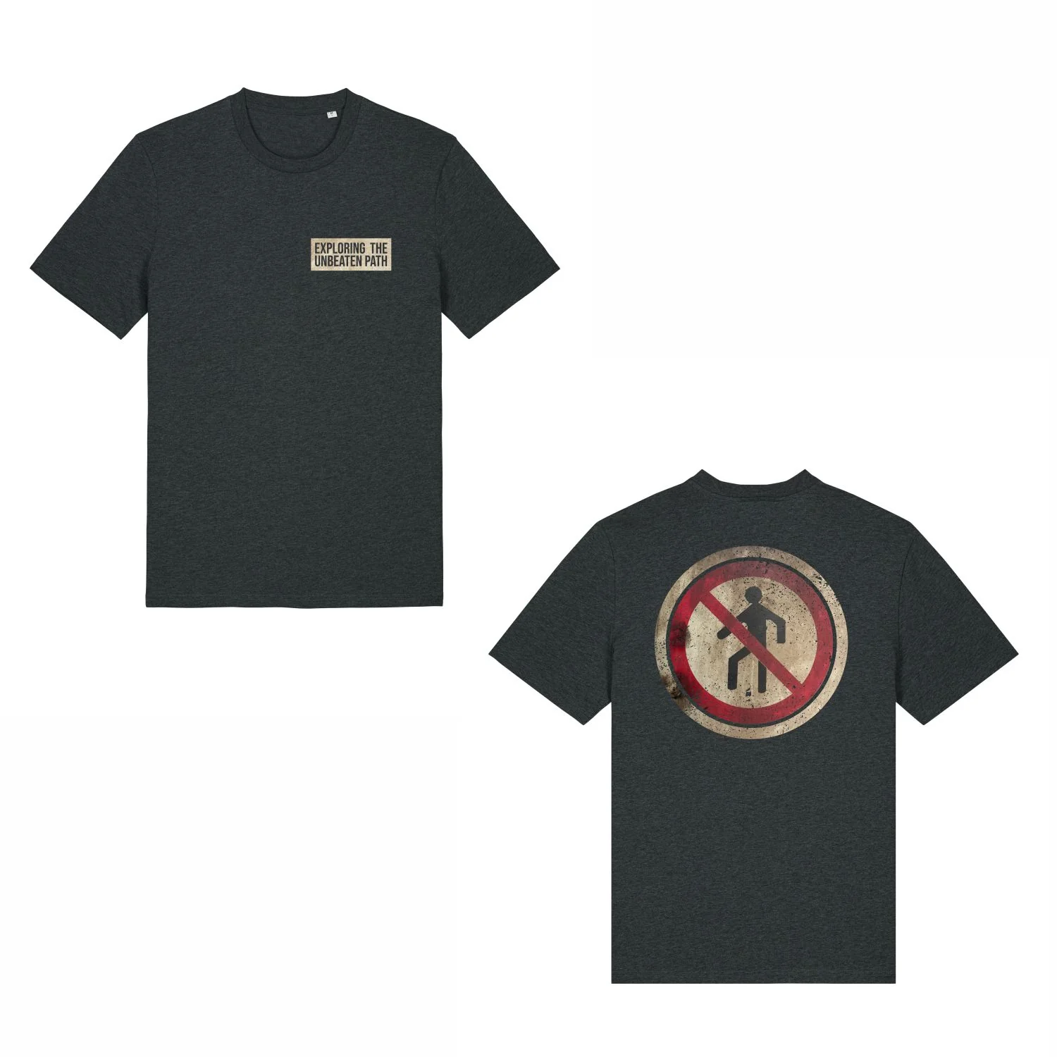 Bob Thissen | Exploring The Unbeaten Path T-shirt No Pedestrian