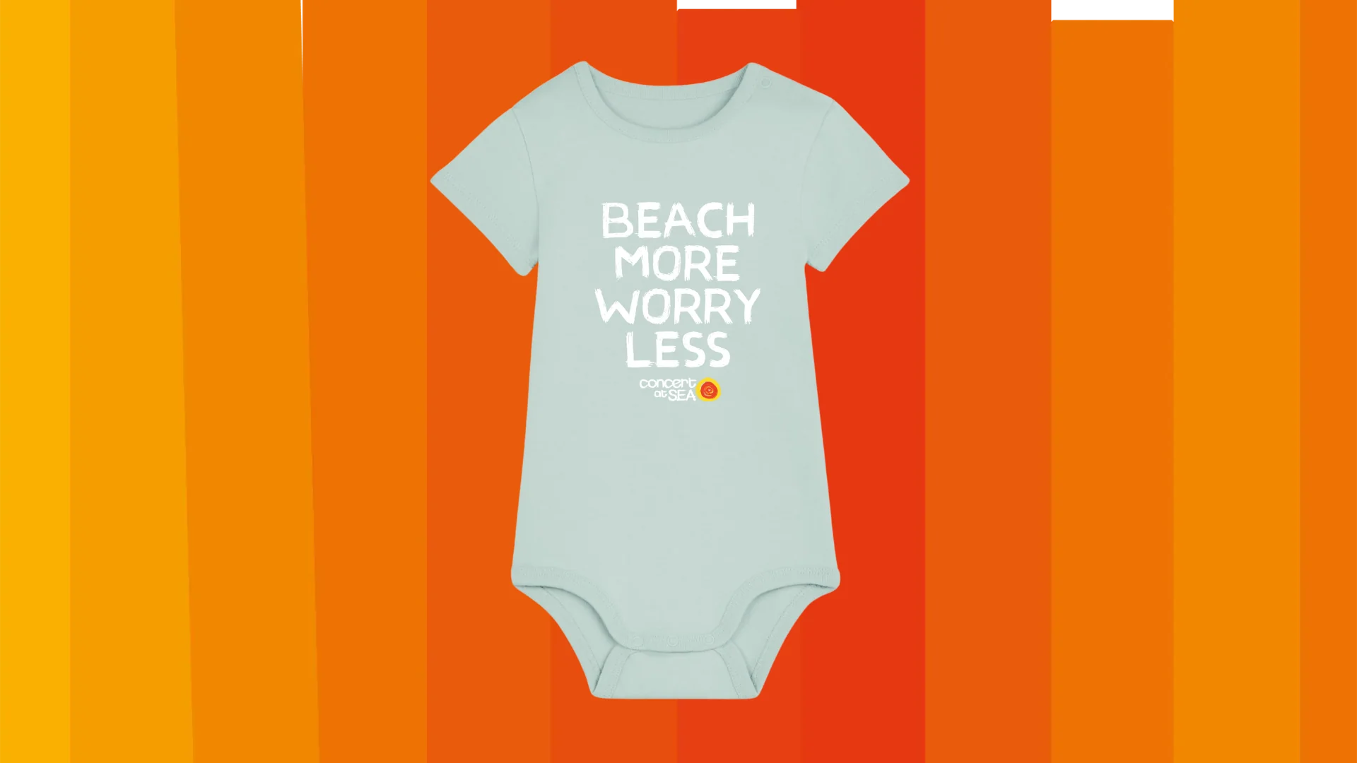 CAS | BABY Romper Caribbean Blue