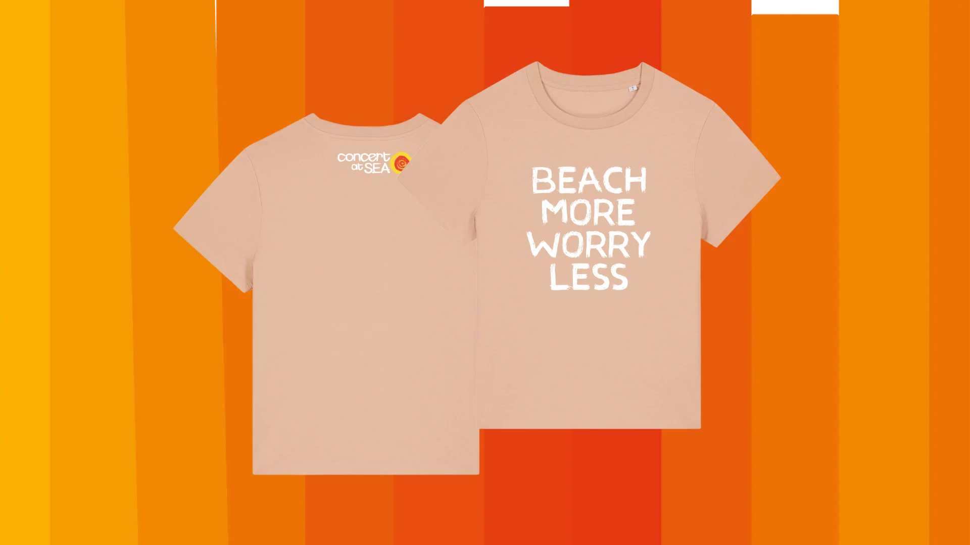 CAS | Dames T-Shirt Peche