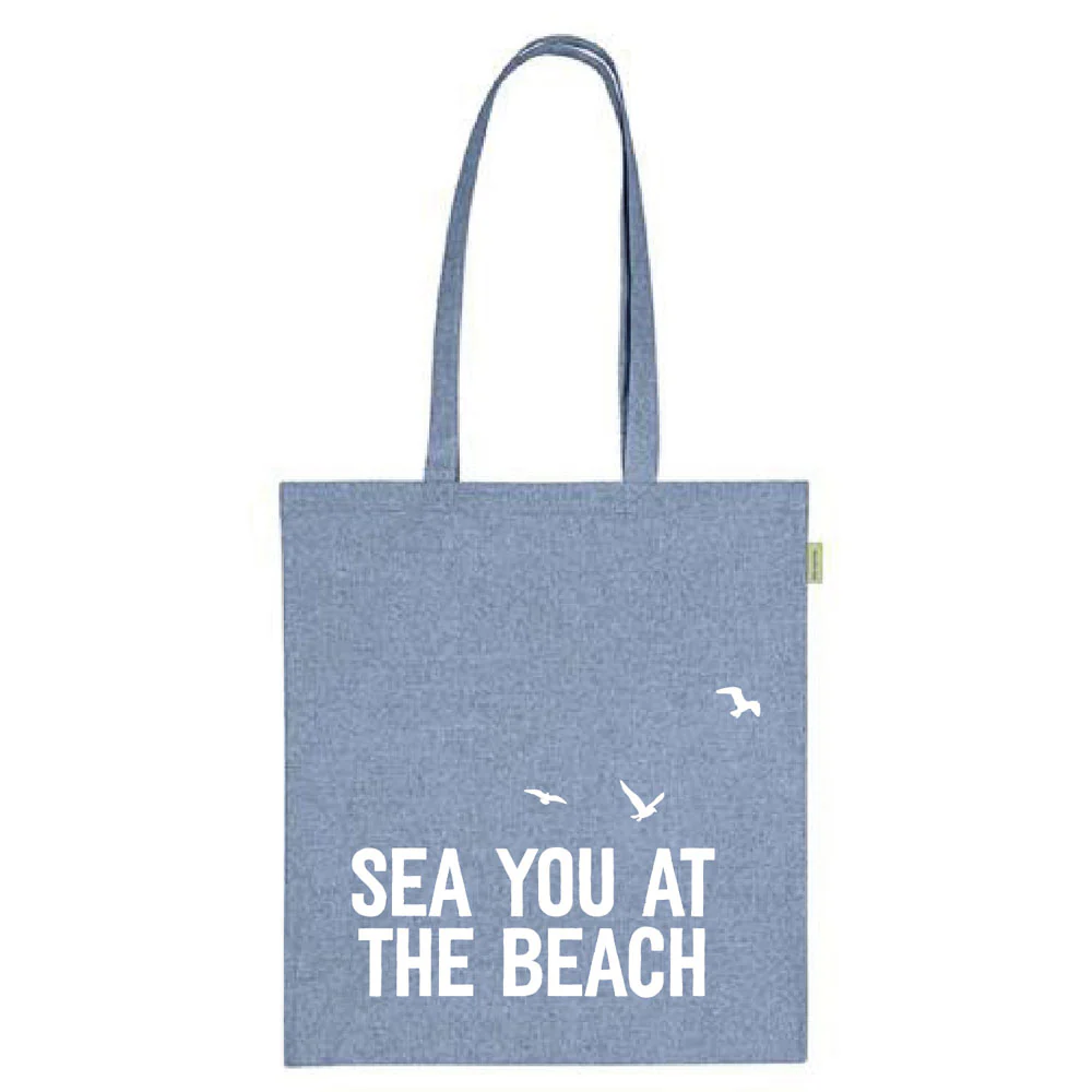 CAS | Totebag jeansblauw
