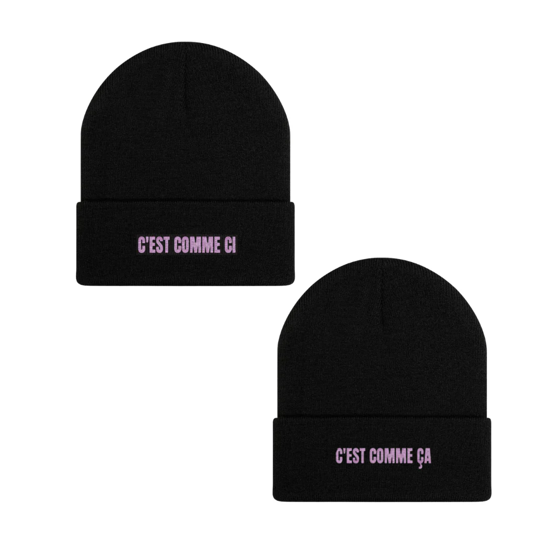 Claude | Beanie "C'est Comme Ci, C'est Comme Ça"