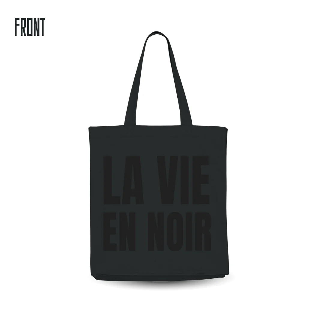 Claude | Tote bag "La Vie En Noir / La Vie En Rose" - Image 2