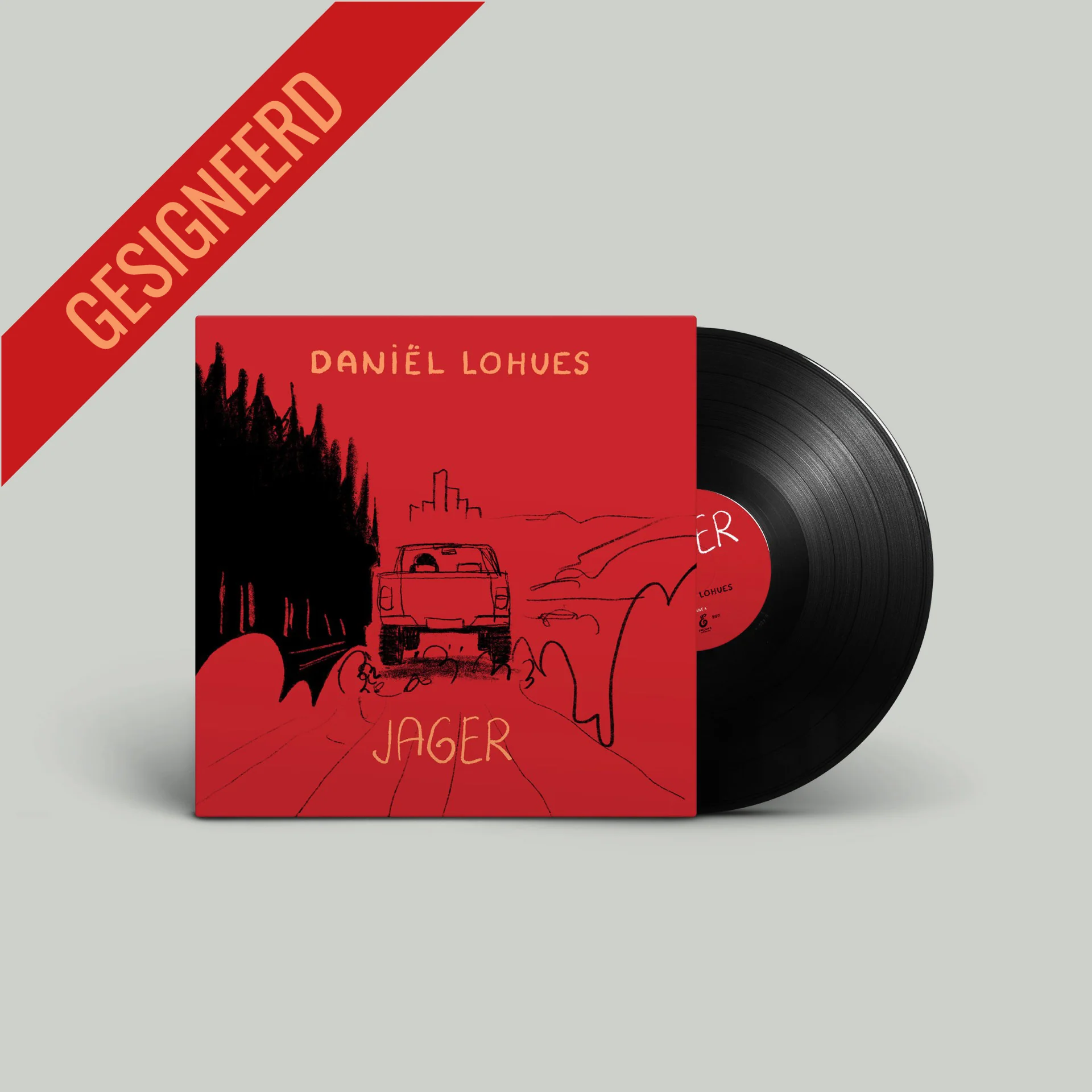 Daniël Lohues | Jager LP (Gesigneerd)