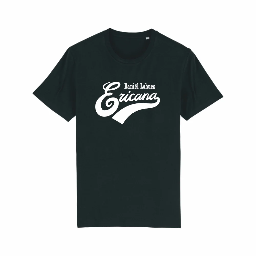 Daniël Lohues | T-shirt Zwart "Ericana"