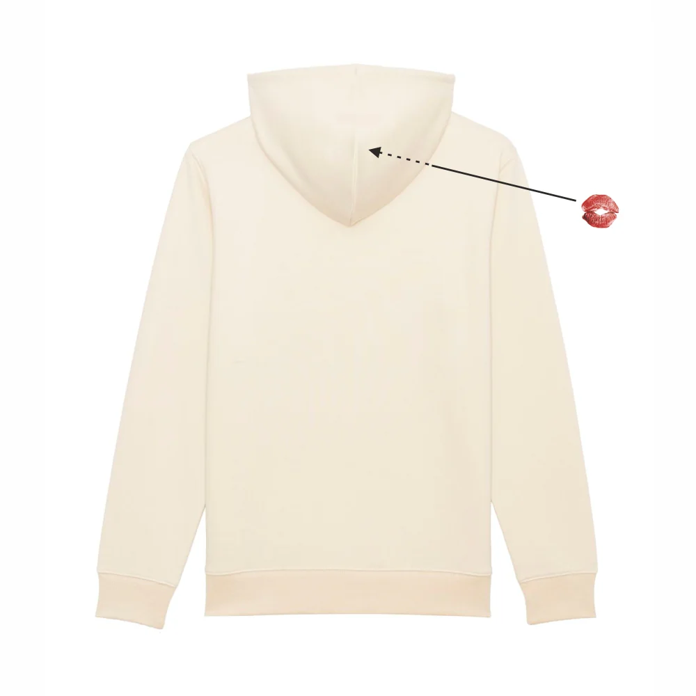 Danique | Logo Hoodie Kleur: Natural Raw - Image 3