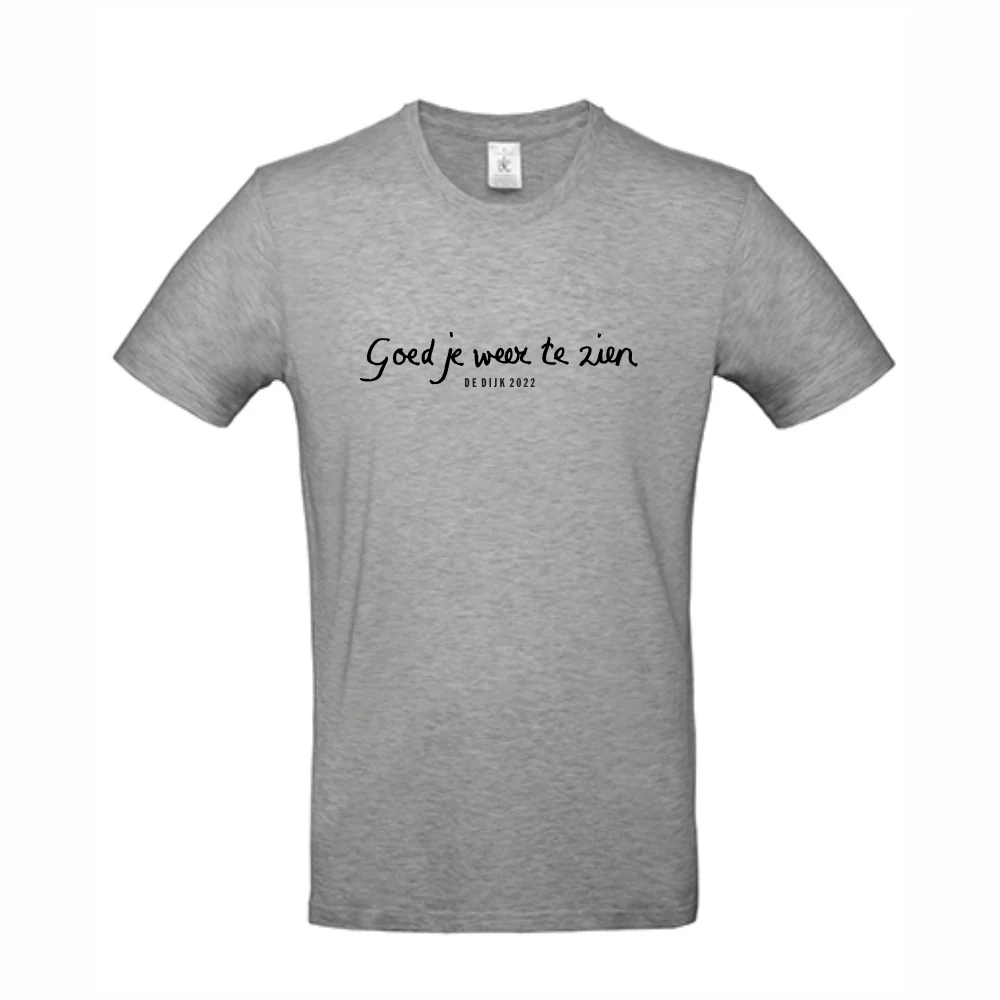 De Dijk | Goed je weer te zien T-shirt Heather Grey