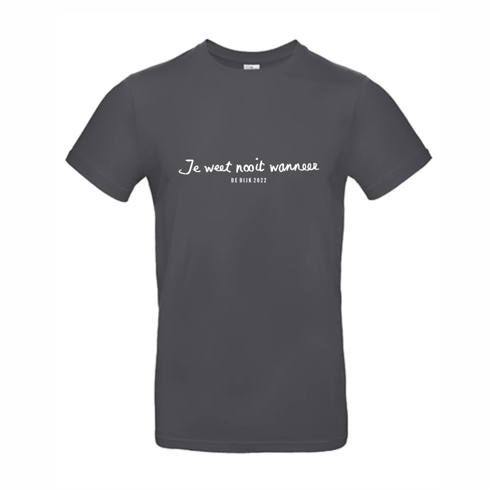 De Dijk | Je weet nooit wanneer T-shirt Dark Grey