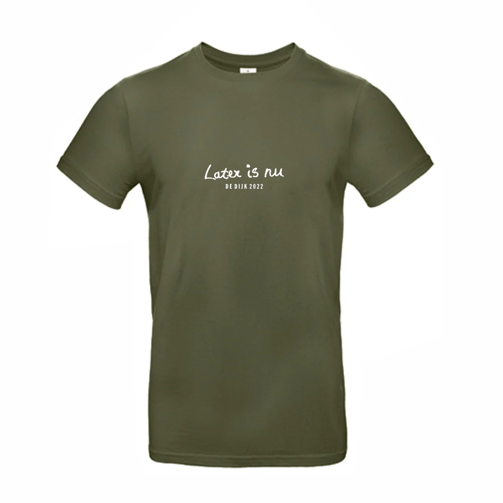 De Dijk | Later is nu T-shirt Urban Khaki