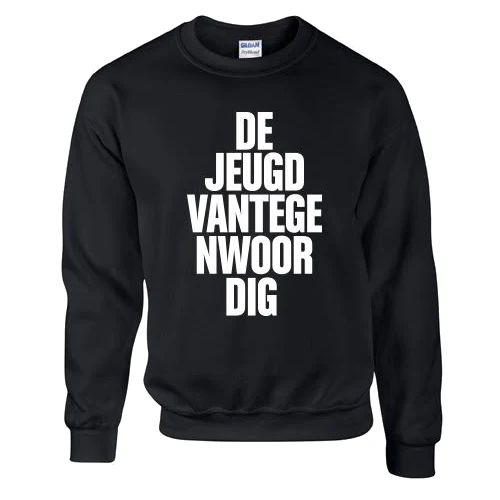 De Jeugd Van Tegenwoordig | Sweater Zwart