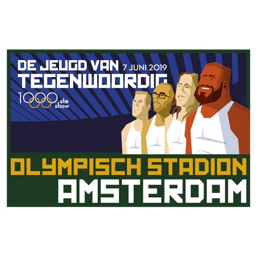 De Jeugd Van Tegenwoordig | Vlag 1000ste Show Olympisch Stadion 2019
