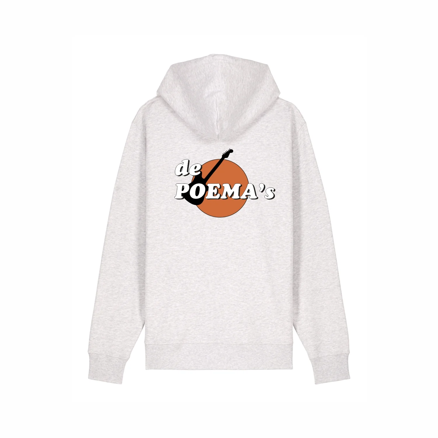 De Poema's | Logo Hoodie Cool Heather Grey - Image 3