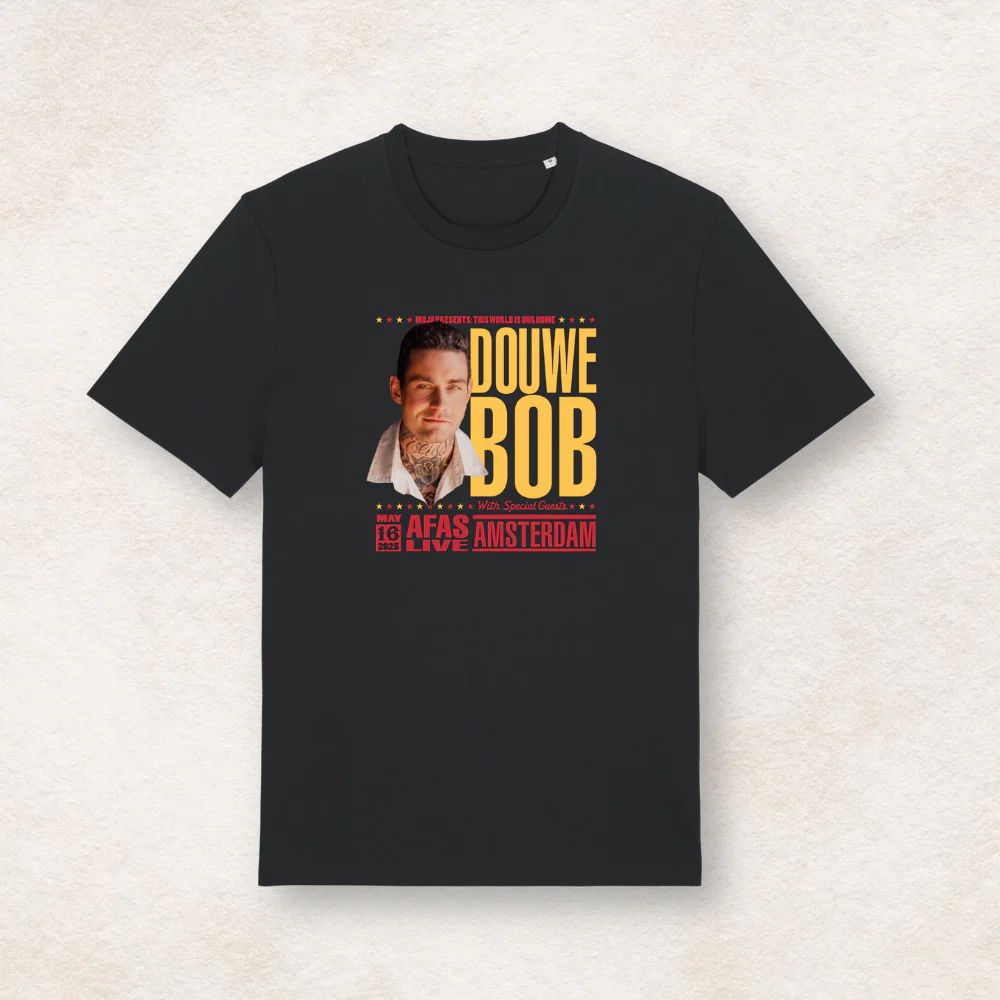 Douwe Bob | T-shirt AFAS kleur zwart - Image 2