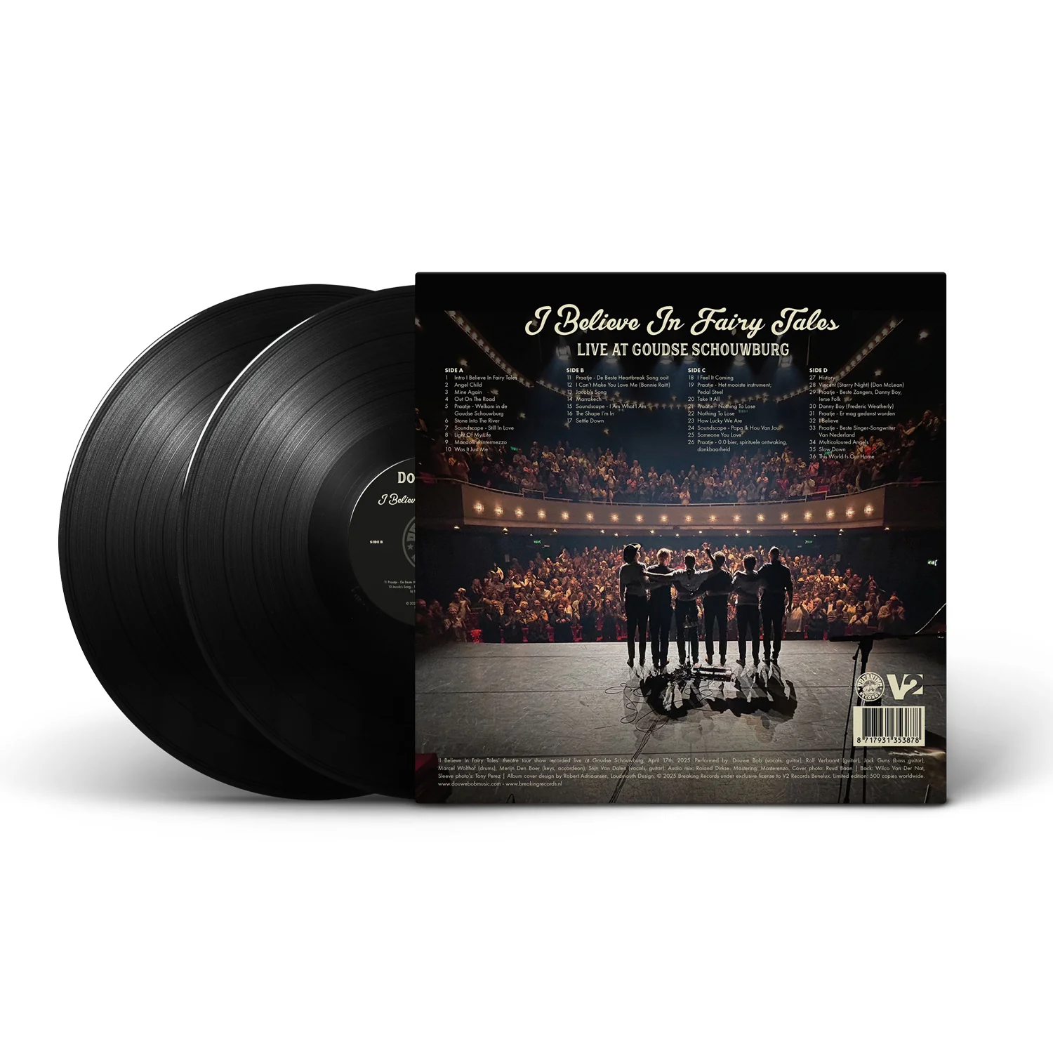 Douwe Bob | I Believe In Fairy Tales - Live At Goudse Schouwburg (2LP) - Image 2