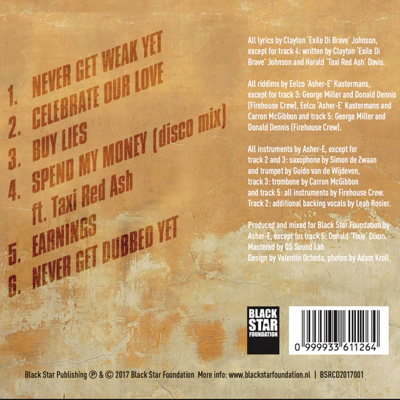 Exile Di Brave | Exile Di Brave meets Black Star CD - Image 2