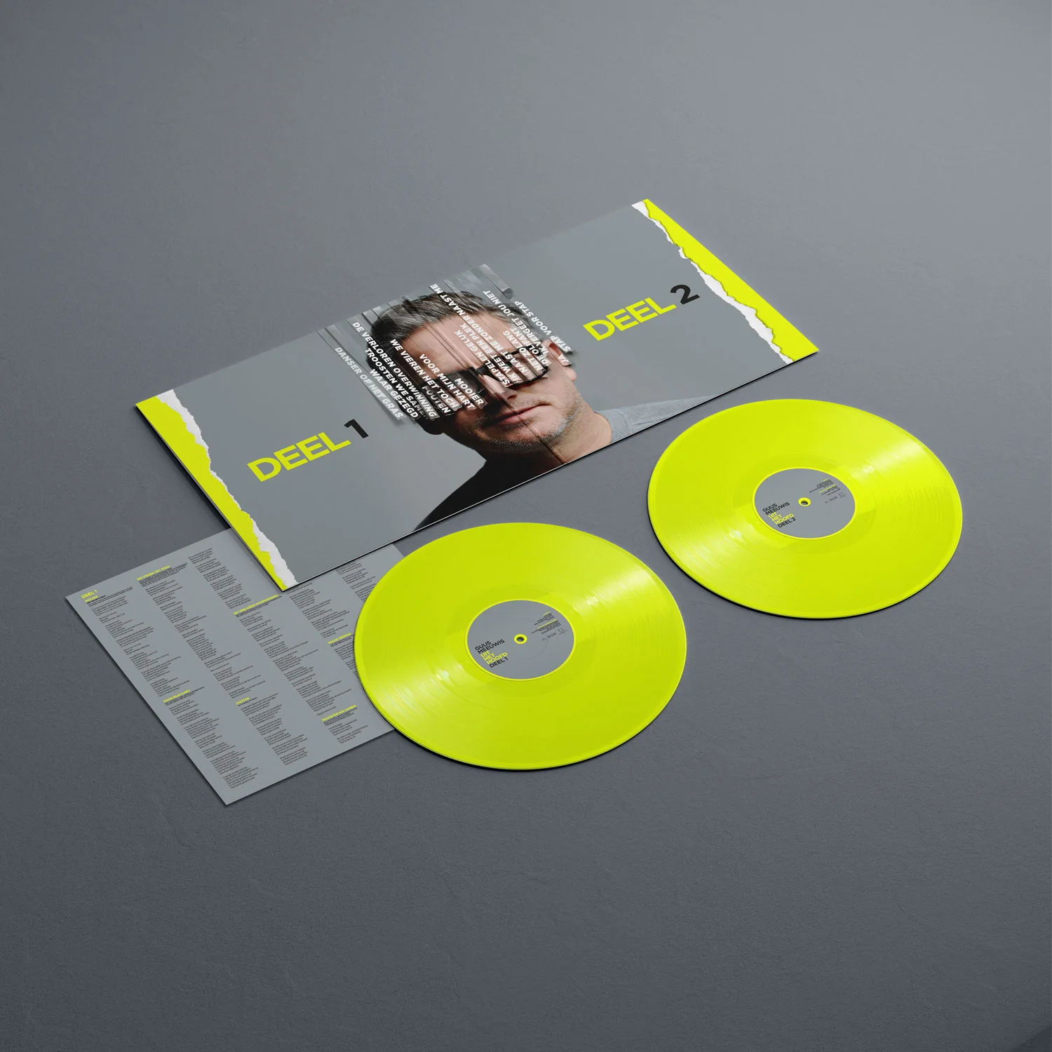 GUUS MEEUWIS | UIT HET HOOFD 2LP (GEEL VINYL) - Image 2