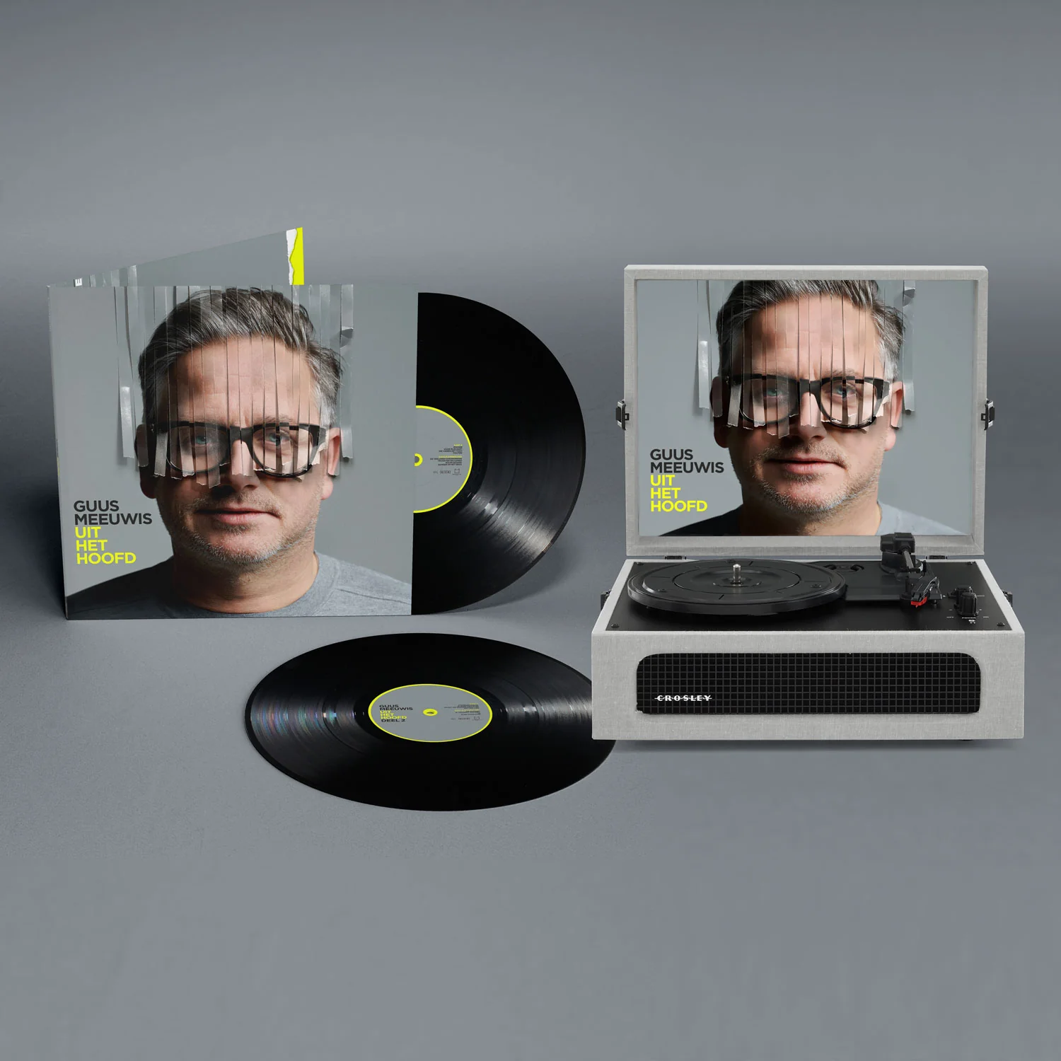 GUUS MEEUWIS | UIT HET HOOFD 2LP (VERSIE ZWART VINYL) - Image 2