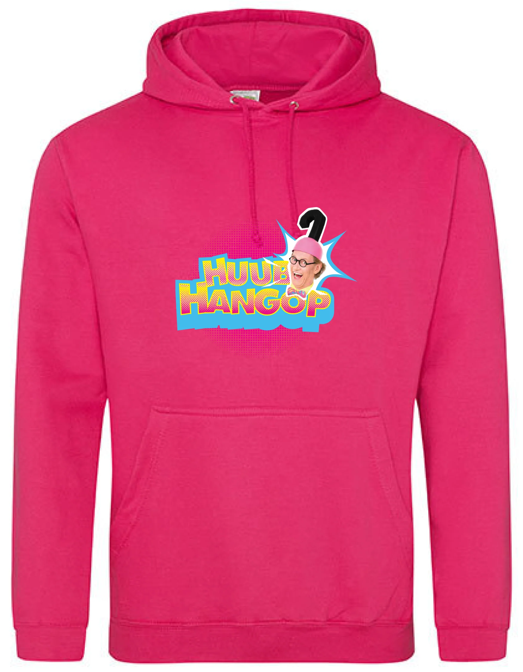 Huub Hangop | Hoodie Roze