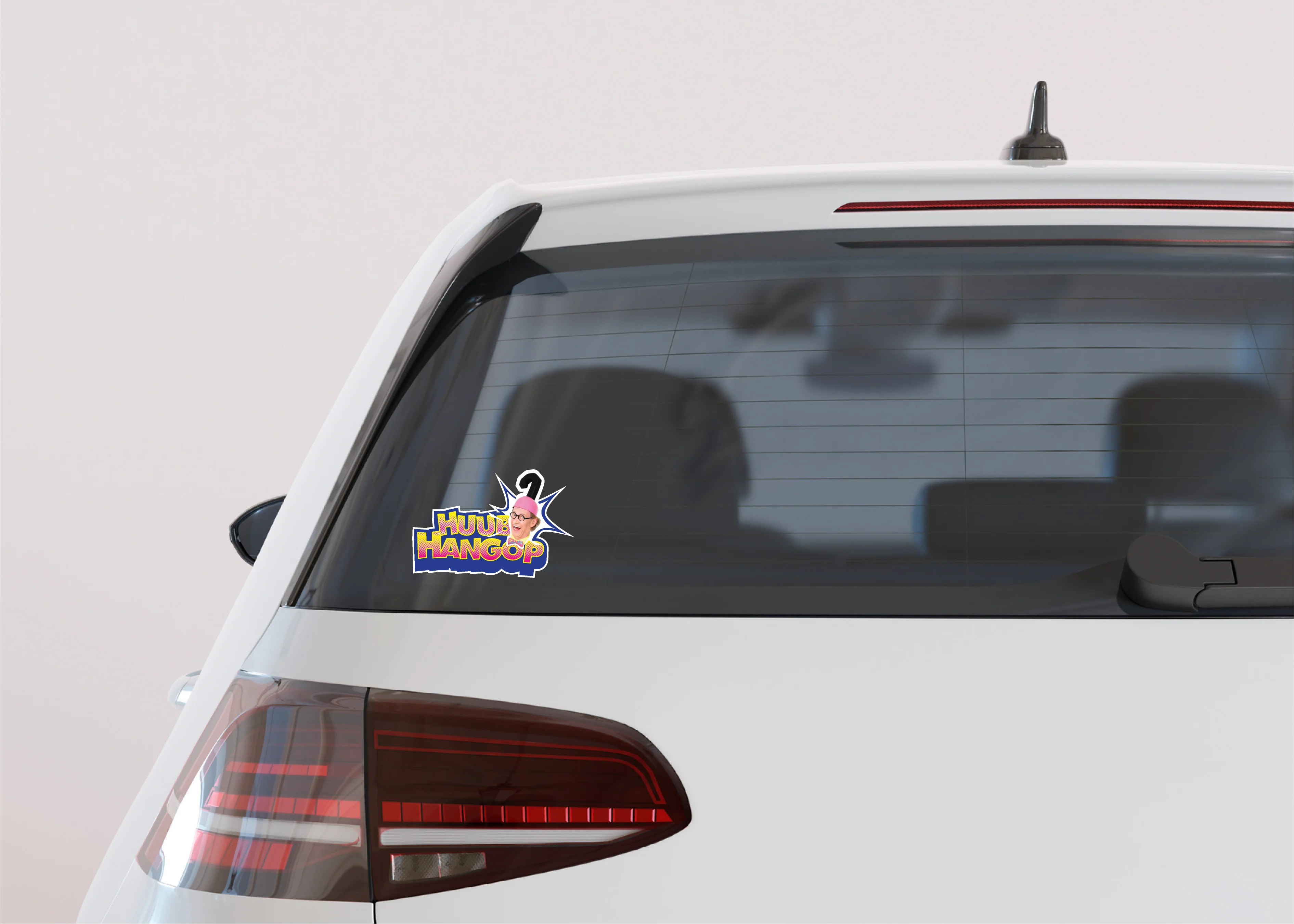 Huub Hangop | Sticker