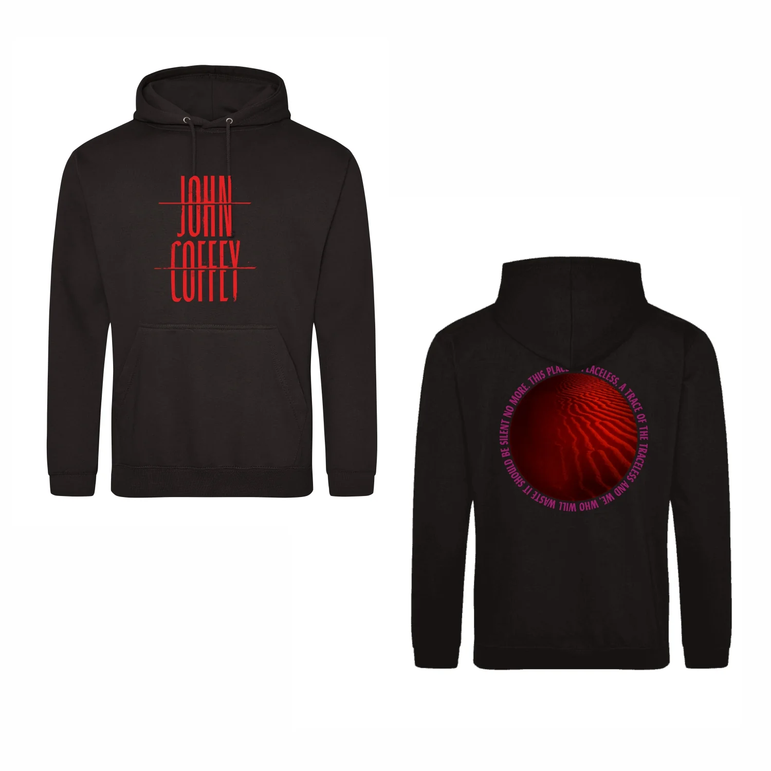 John Coffey | Hoodie Black