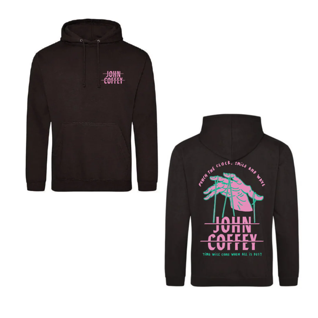 John Coffey | Punch The Clock Hoodie Black