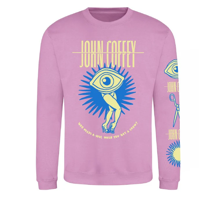 John Coffey | Who Needs A Soul Crewneck Lavender