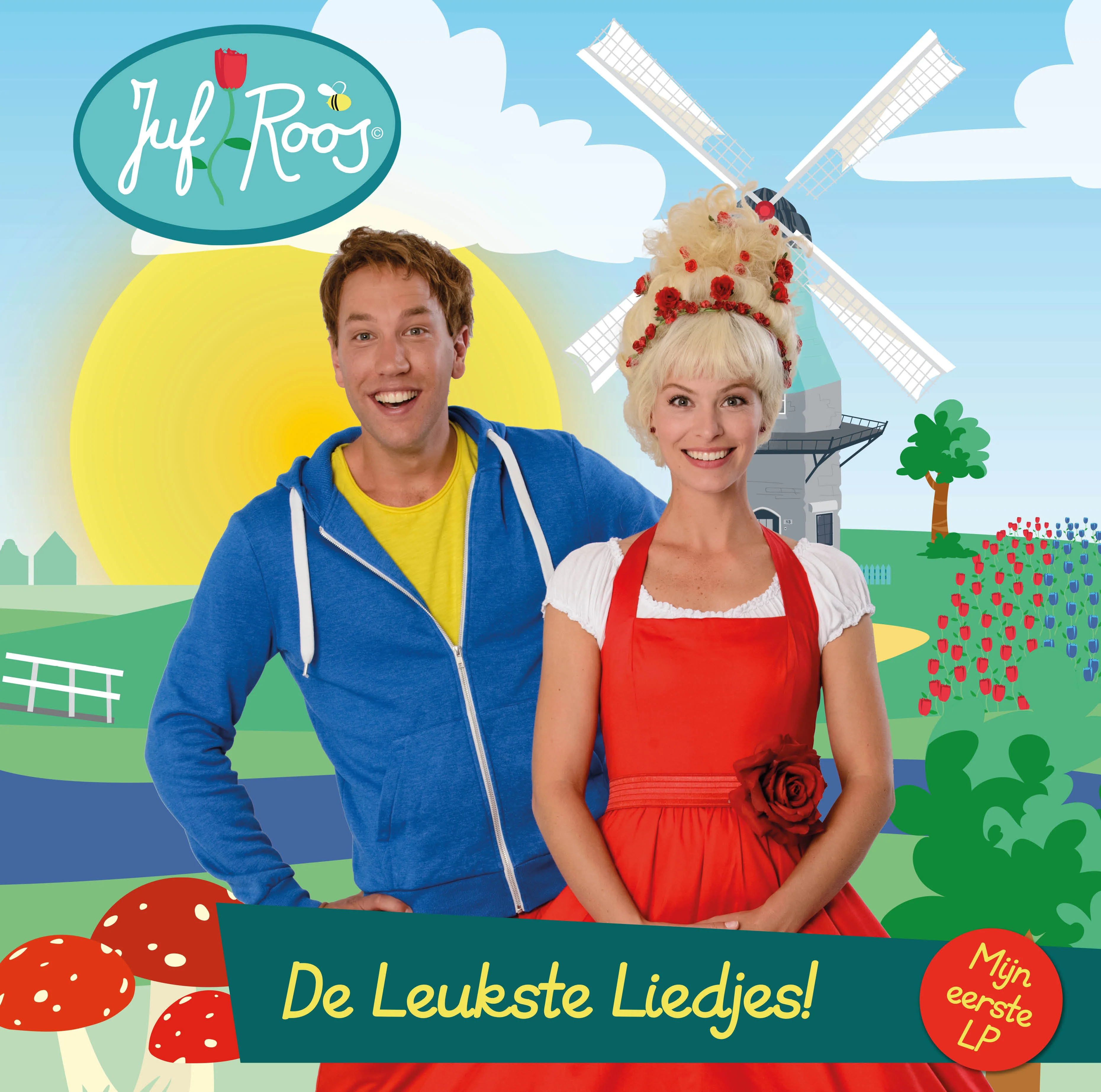 Juf Roos | De Leukste Liedjes! LP | Gekleurd Vinyl - Image 2