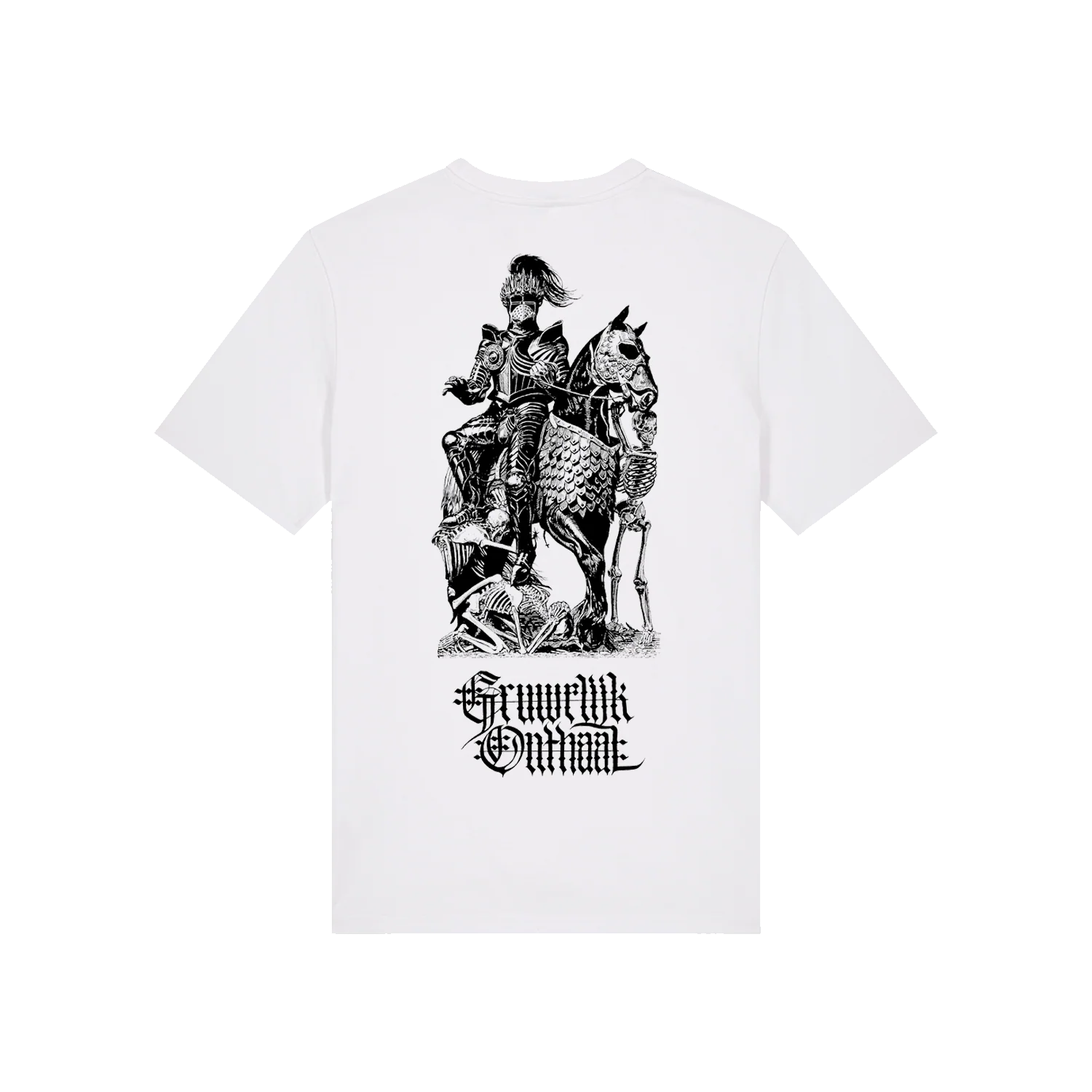 Kaeck | Gruwelijk Onthaal T-shirt White - Image 3