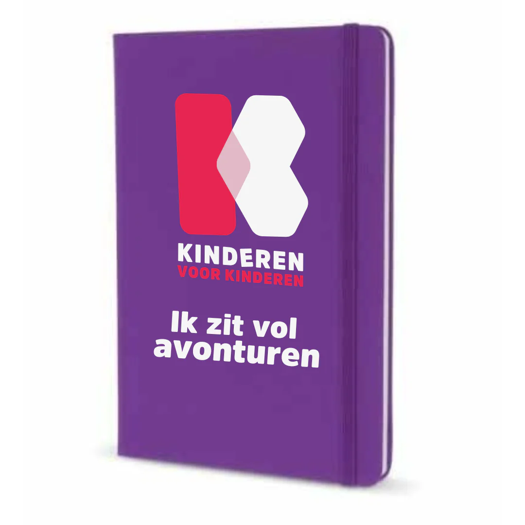 Kinderen Voor Kinderen | A5 Notitieboek paars 2025