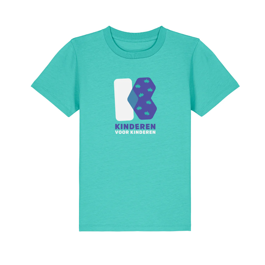 Kinderen voor Kinderen | T-shirt Pool Blue 2025 - Image 2