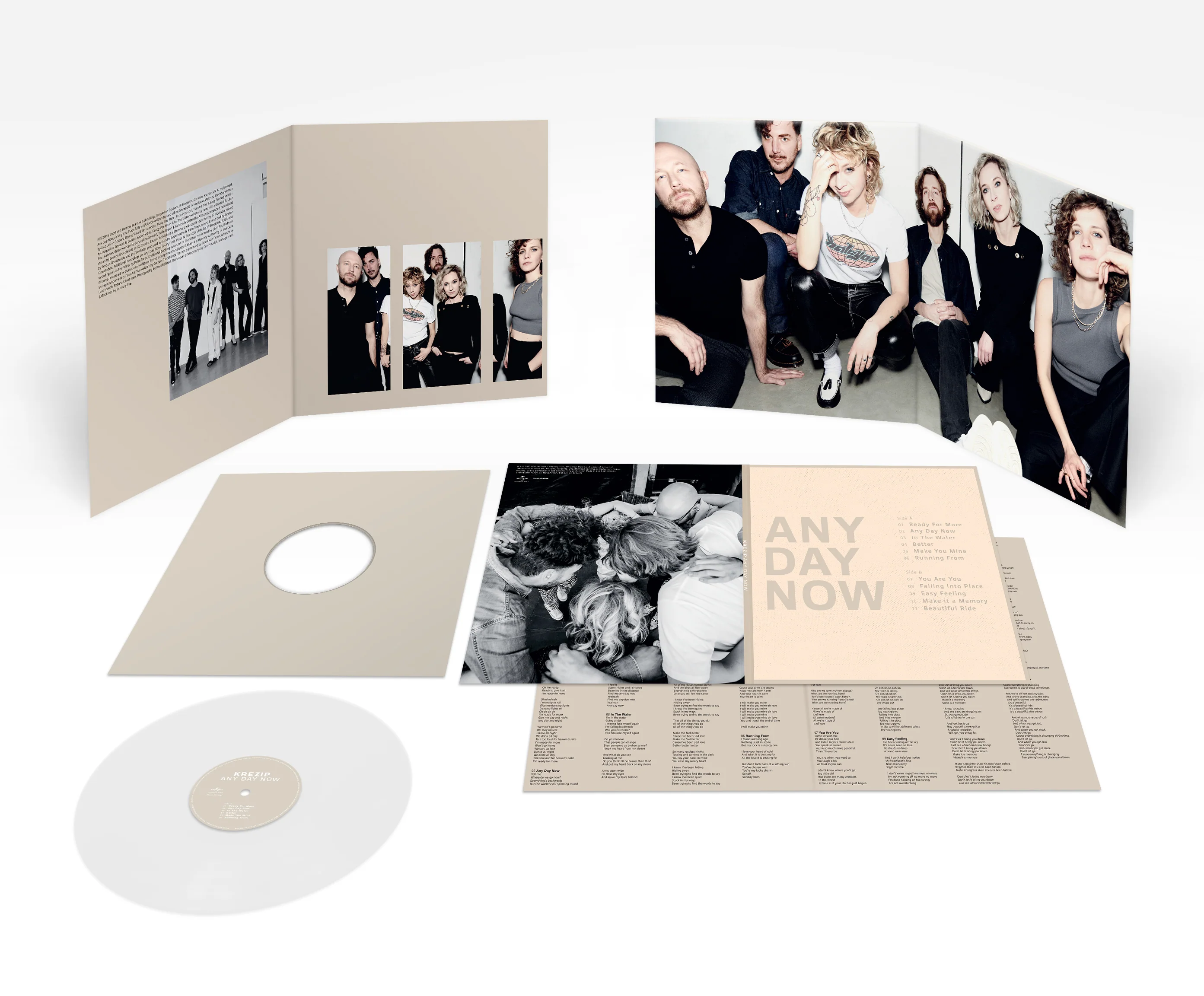 Krezip | Any Day Now (Clear LP) - Image 2