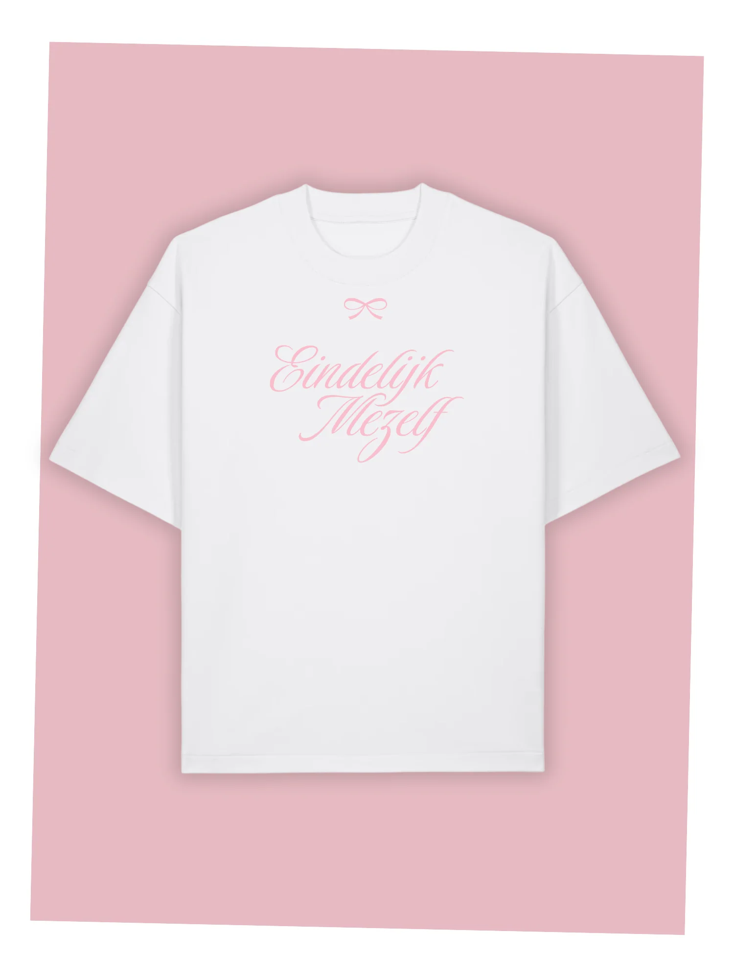 LUNA | "Eindelijk Mezelf" T-Shirt Wit - Image 2