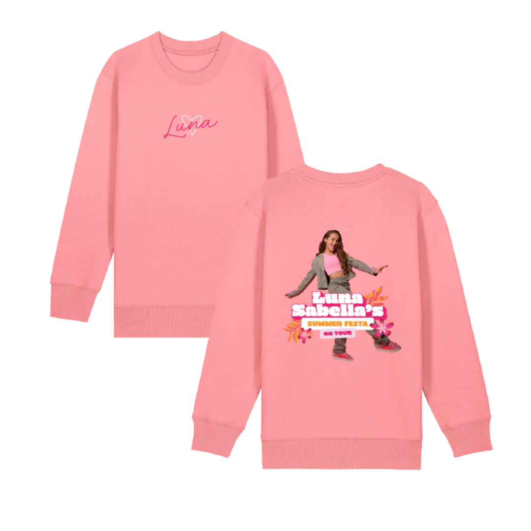 Luna | Summer Festa Sweater Roze