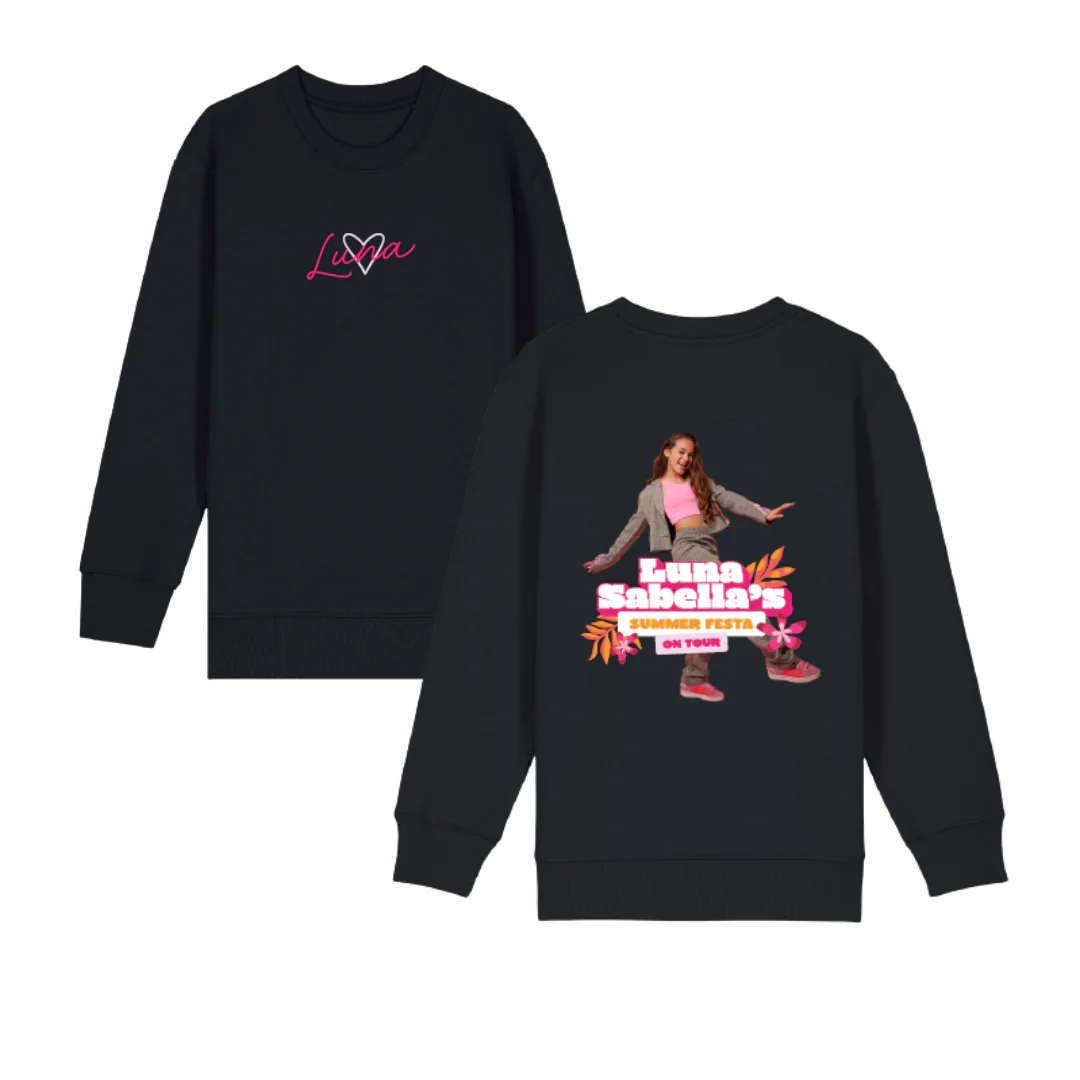 Luna | Summer Festa Sweater Zwart