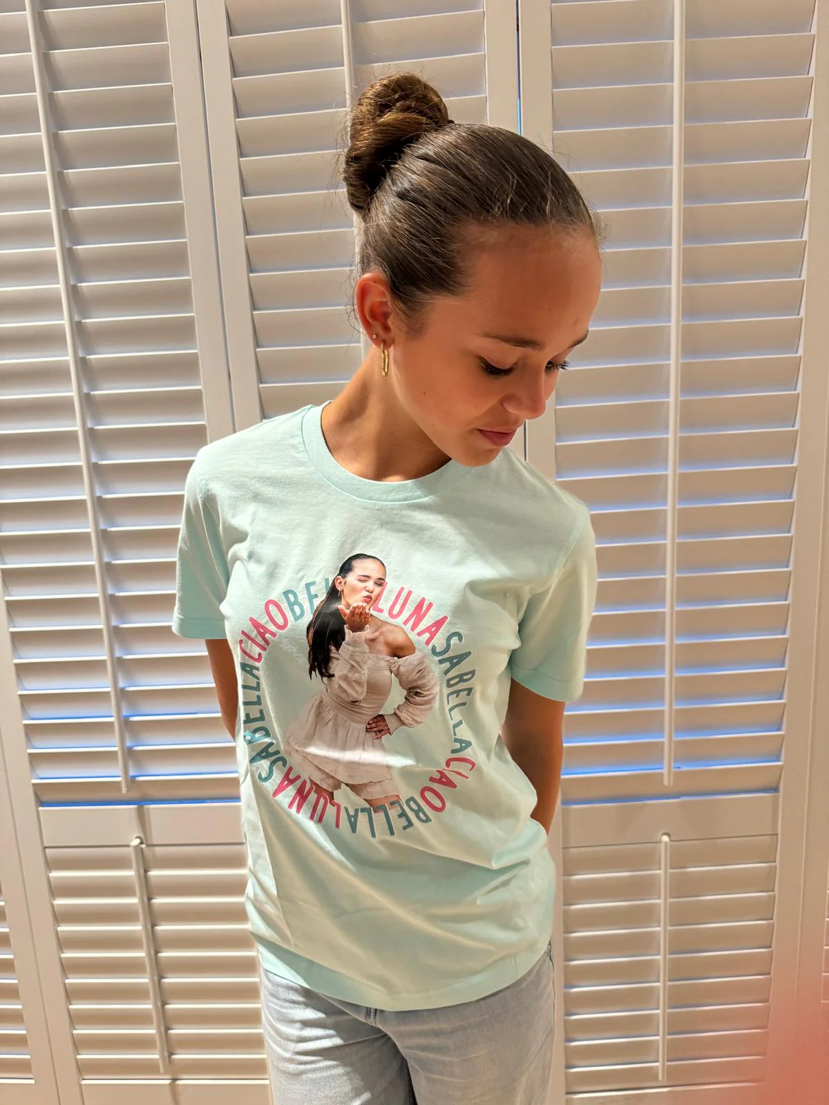Luna | T-shirt Ciao Bella Kiss - Image 5