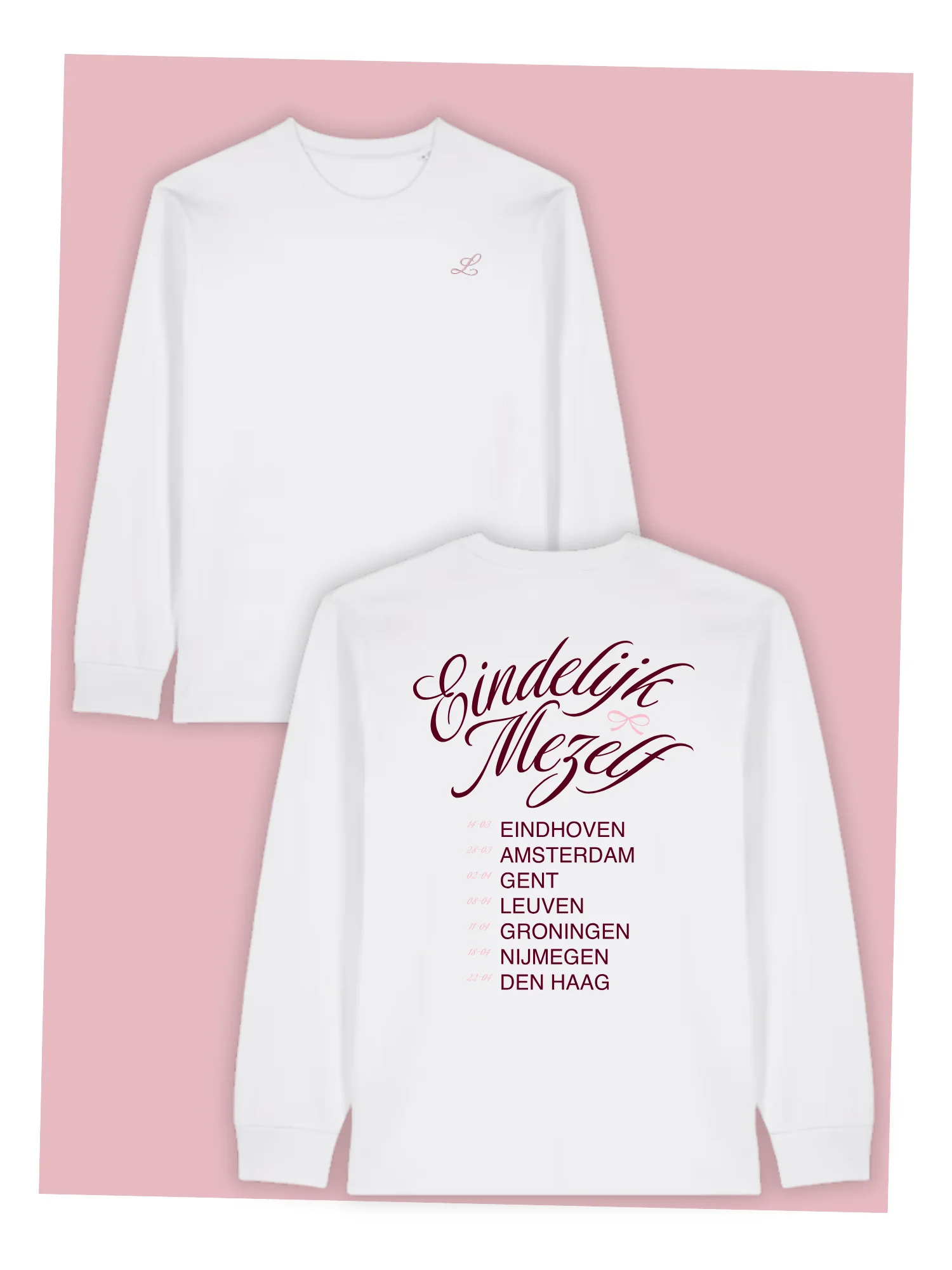 LUNA | Tour Longsleeve Wit