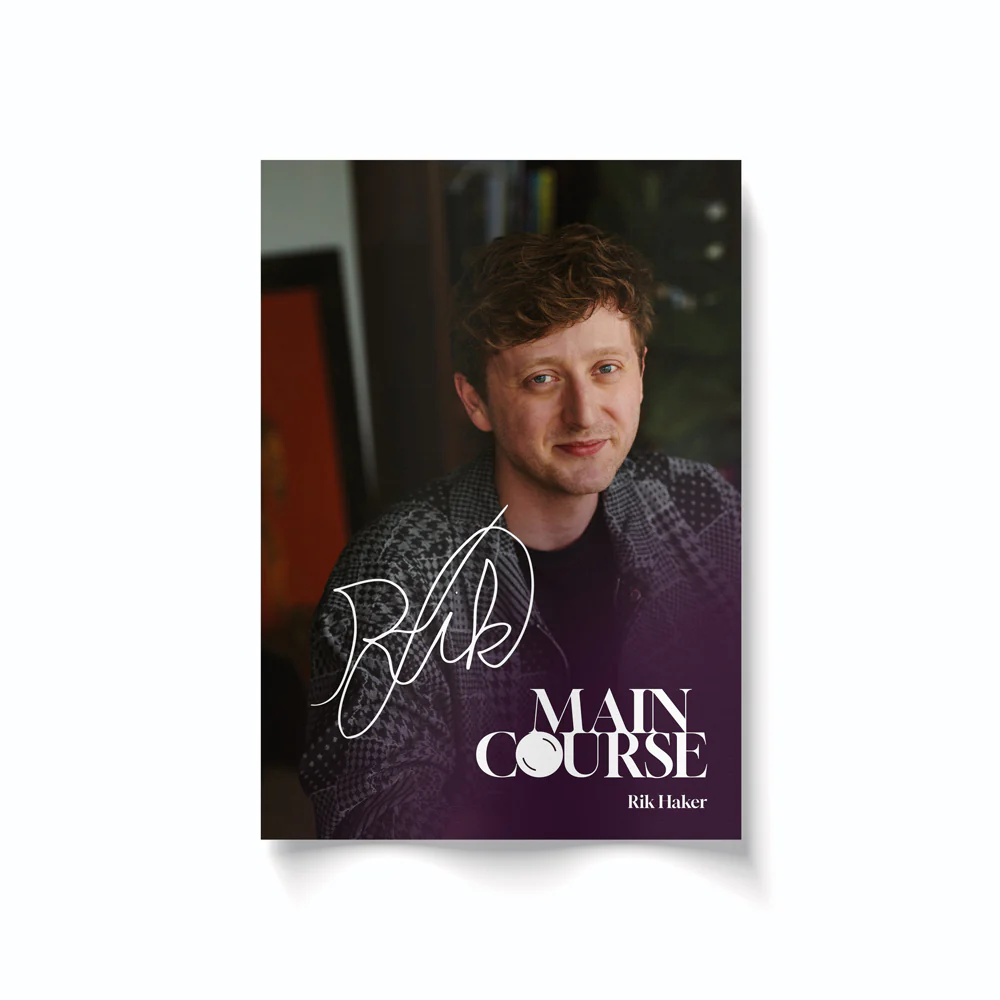 MainCourse | Poster Rik Haker A3