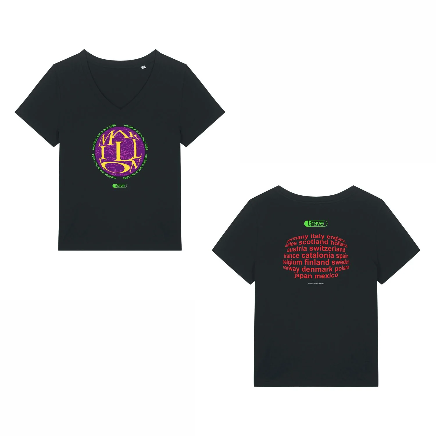 Marillion | Brave Tour 1994 Rebooted T-shirt Women