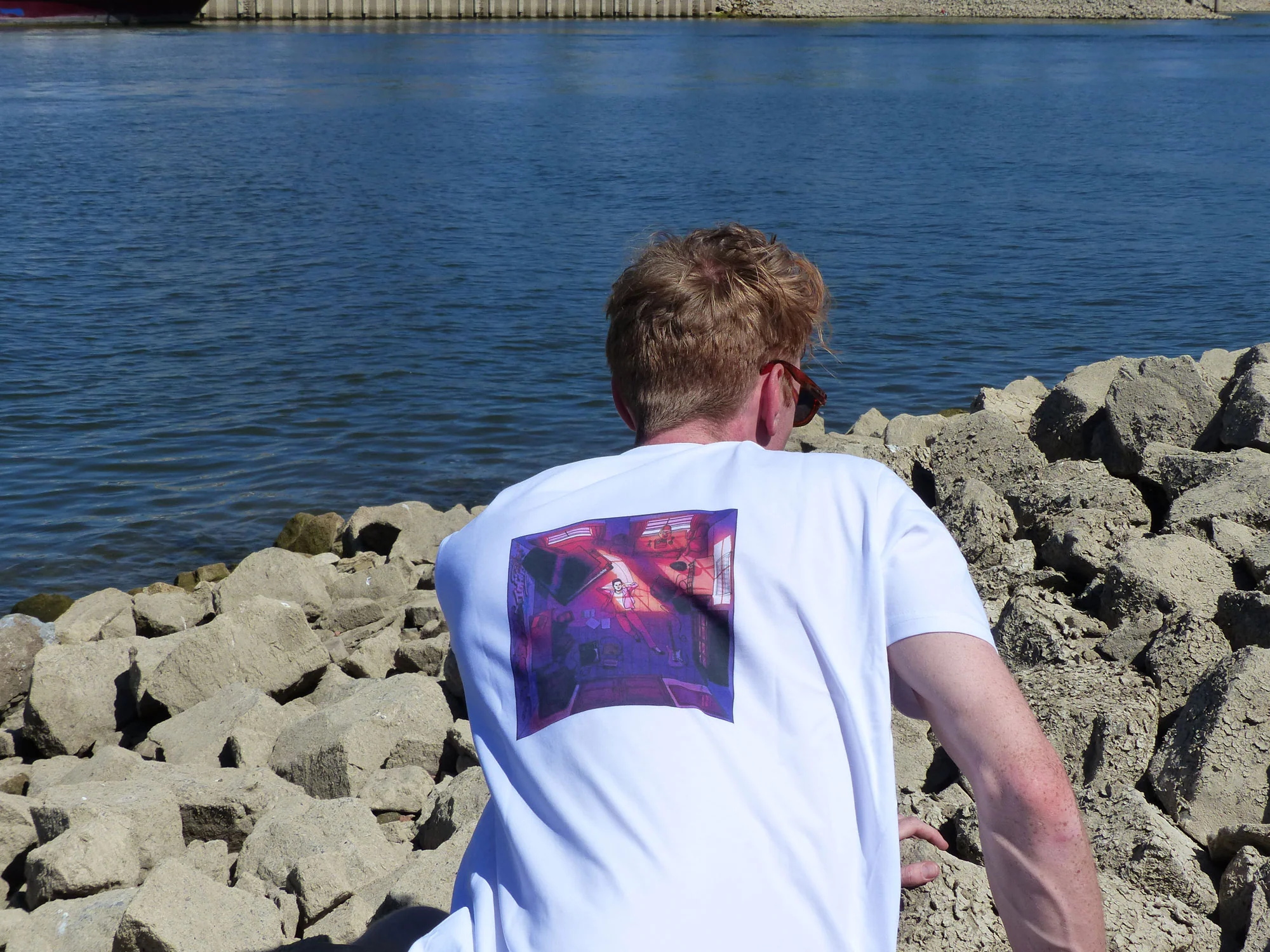 Mister E | T-shirt Wit - Image 4
