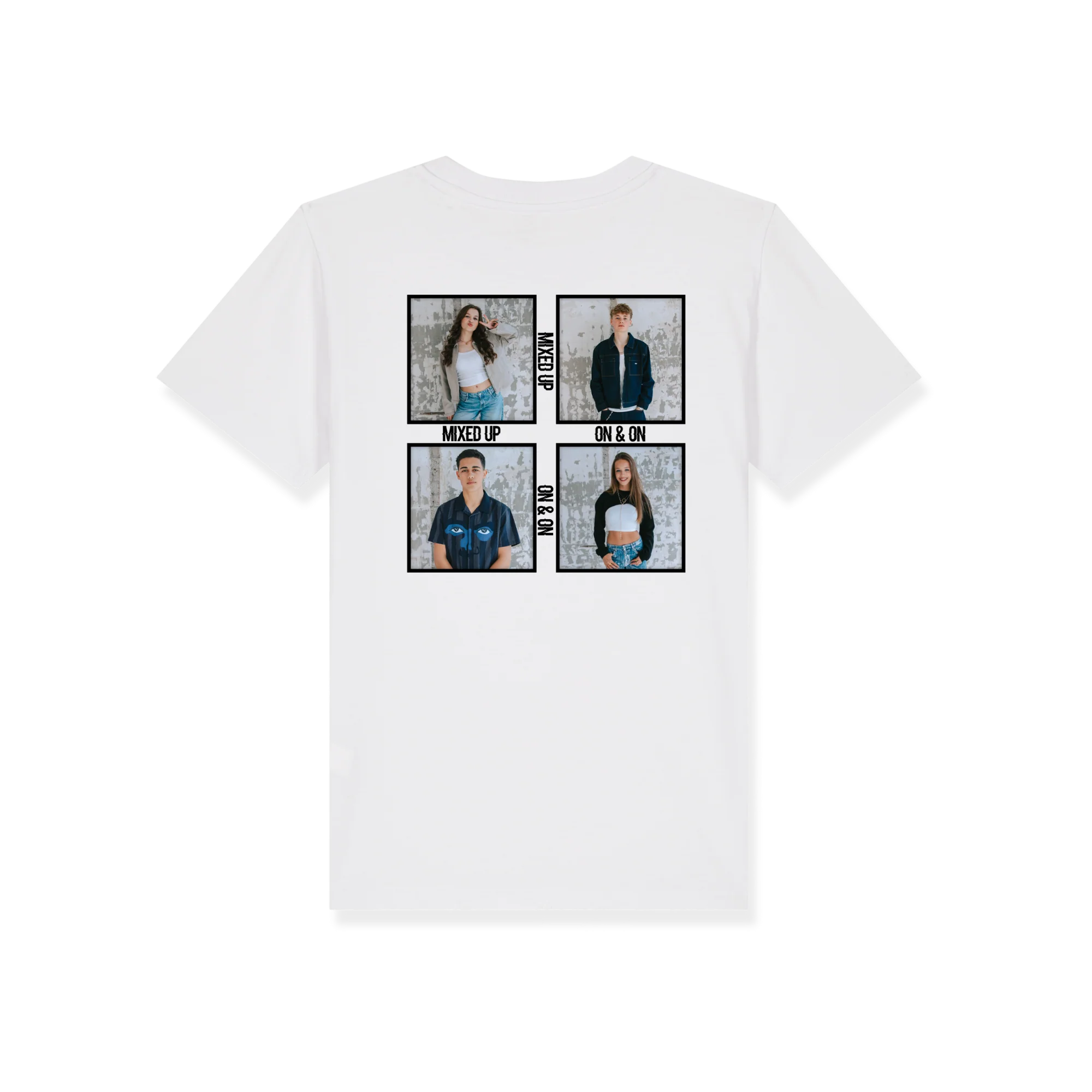 Mixed-Up | T-Shirt foto's wit - Image 3