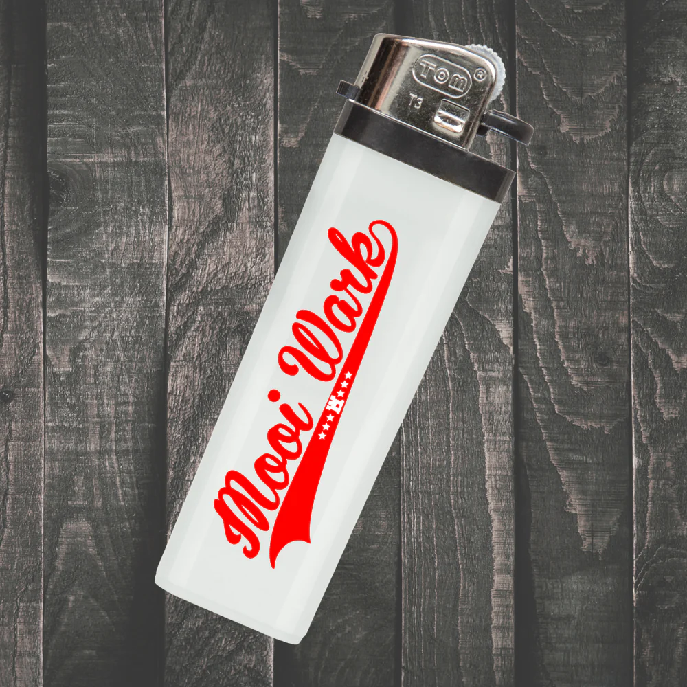 Mooi Wark | Baseball Aansteker wit