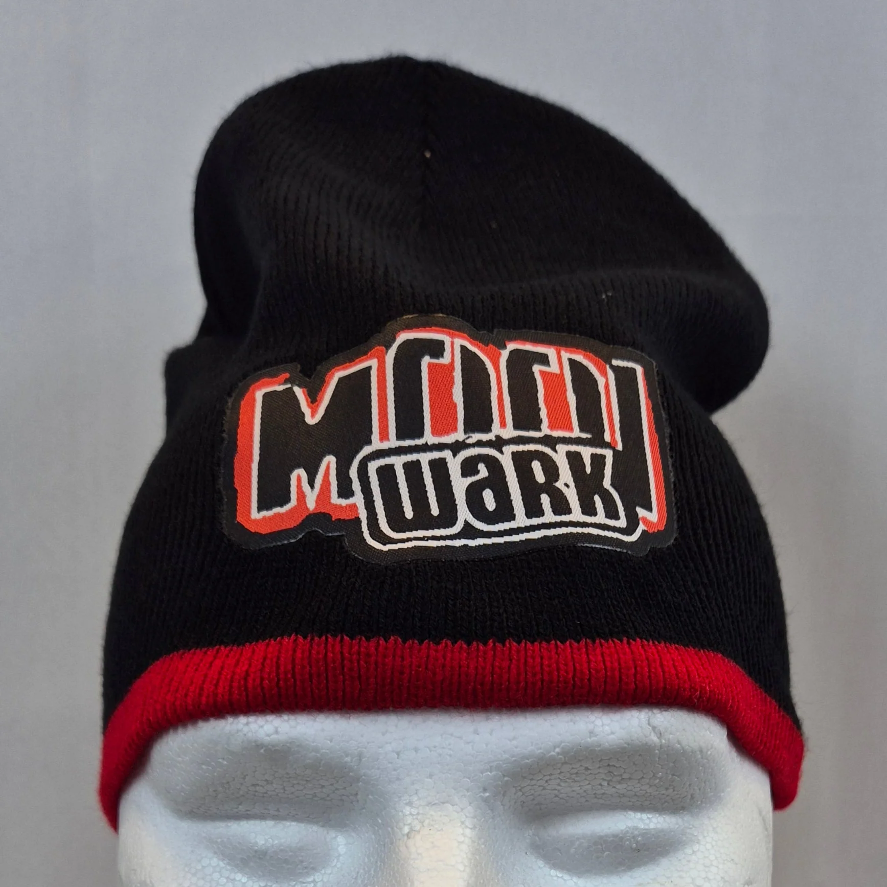 Mooi Wark | Beanie logo zwart