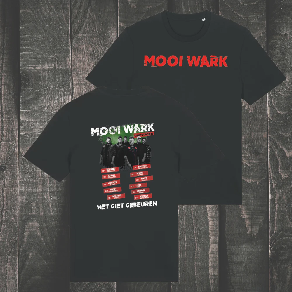 Mooi Wark | Clubtour 2026 T-shirt - Image 2