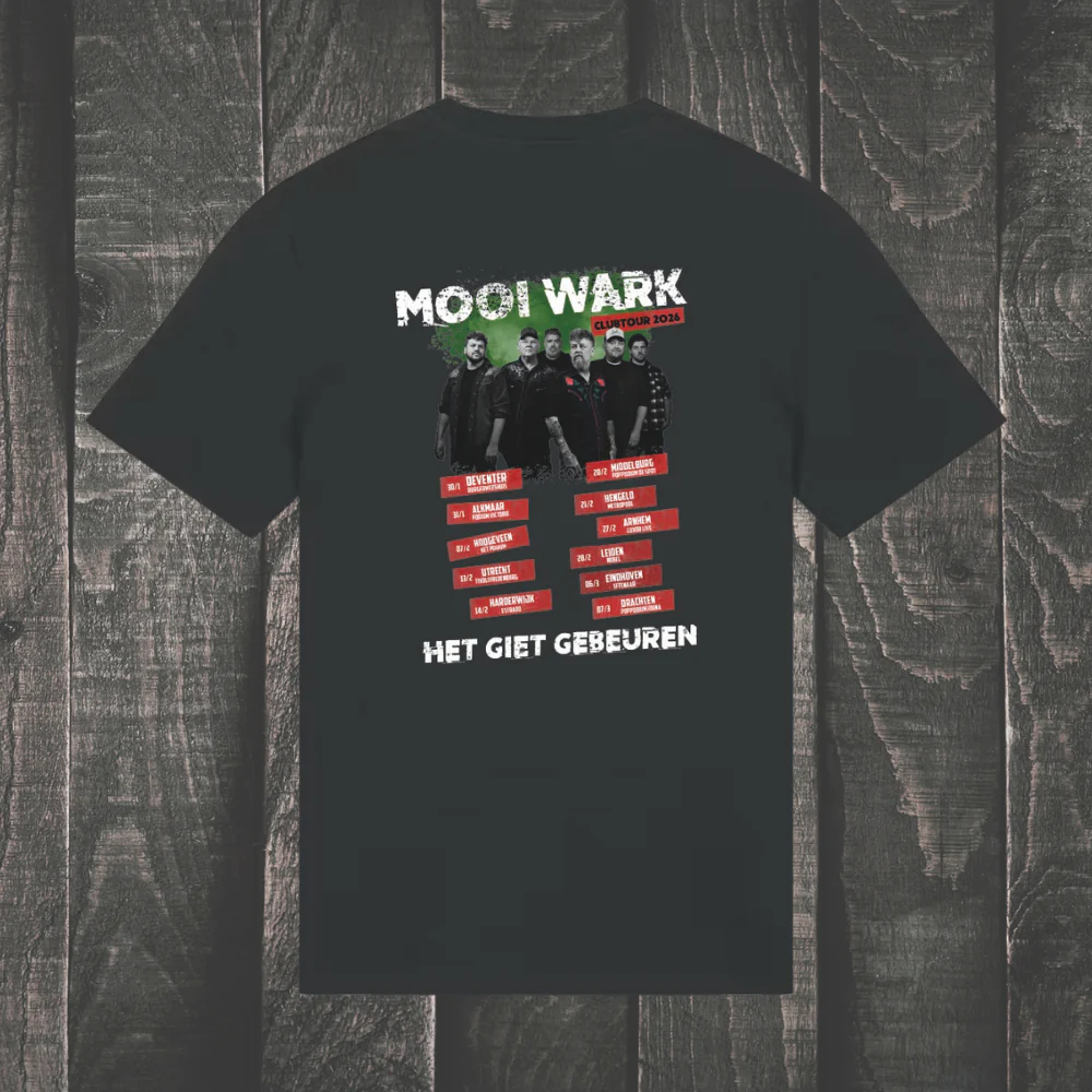 Mooi Wark | Clubtour 2026 T-shirt - Image 4